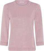 Micha BB Jumper_ BB Viscose Knit Kvinde Rose Sweaters Str L - hos Maga...