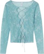 Résumé Selmars Blouse Kvinde Ice Blue Langærmede Bluser Str XS - hos M...