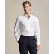 Polo Ralph Lauren Slim Fit Stretch Poplin Shirt Mand Hvid Langærmede S...