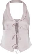 Vero Moda Vmfelicia SL BOW Corset TOP D2 Kvinde Cherry Blossom Toppe S...