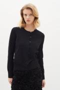 InWear Kellsieiw Cardigan Kvinde Black Cardigans Str L - hos Magasin