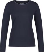 Gerry Weber Tshirt 1/2 Sleeve Kvinde Navy Kortærmede T-shirts Str 40 -...