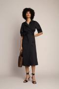 MUNTHE Bobula Dress Kvinde Navy Midi Kjoler Str 36 - hos Magasin