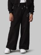 Calvin Klein CK Signage Wide Sweatpants Str 8 - Ck Black Bukser hos Ma...