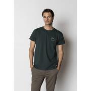 Clean Cut Copenhagen Patrick Organic Tee Mand Deep Green Kortærmede T-...