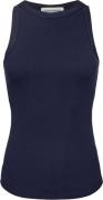 Sofie Schnoor Top Kvinde Navy Toppe Str L - hos Magasin