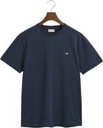 Gant EMB Archive Shield Tshirt Mand Evening Blue Kortærmede T-shirts S...