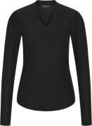 Bruuns Bazaar Comfreybbavalon Blouse Kvinde Black Langærmede Bluser St...