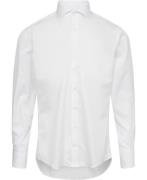 Due Signori CAH 040441513223 - NON Iron Twill Mand White Langærmede Sk...