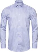 ETON Mens Shirt Business Slim Mand Blå Langærmede Skjorter Str 40 - ho...