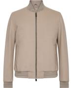 Pal Zileri Jersey Outerwear Mand Light Brown Overgangsjakker Str 56 - ...