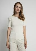 Bruun & Stengade BS Thyra Tshirt Kvinde Off White Kortærmede T-shirts ...