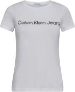 Calvin Klein Slim fit Tshirt With Logo Kvinde Yaf Kortærmede T-shirts ...