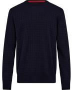 HUGO Scoult Kvinde Navy Sweaters Str L - hos Magasin