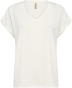 soyaconcept Scfadime 1 T-shirt Off White Kvinde 1100 Off White Kortærm...