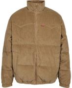 Levi's Super Puffer Jacket Ermine Mand Browns Overgangsjakker Str L - ...