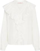 Rue de Femme Karma Blouse RdF Kvinde Offwhite Langærmede Bluser Str L ...