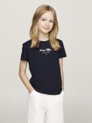 Tommy Hilfiger TH NYC Foil TEE SS Str 10 - Desert Sky Kortærmede T-shi...