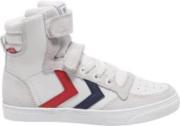 Hummel Slimmer Stadil Leather High JR Hvid Sneakers Str 29 - hos Magas...