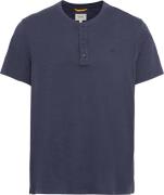 Camel Active NOS Henley 1/2 Mand Night Blue Kortærmede T-shirts Str L ...