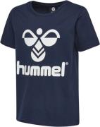 Hummel Hmltres Tshirt S/S Str 8 år / 128 cm - Blå Kortærmede T-shirts ...