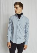 Bruun & Stengade BS Muriel Casual Modern Fit Shirt Mand Light Blue Lan...