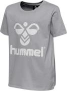 Hummel Tres Tshirt Str 8 år / 128 cm - Grå Kortærmede T-shirts hos Mag...