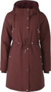 Danefæ Danenora Winter Parka Deep Bordeaux Kvinde Deep Bordeaux Overga...