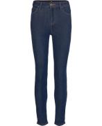 Lee Scarlett High Tonal Stonewash Kvinde Grå Skinny Jeans Skinny Fit S...