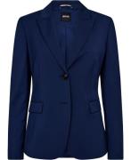 BOSS Juleah Kvinde Open Blue Blazere Str 40 - hos Magasin