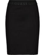 GUESS EMI Bodycon Skirt Kvinde Jet Black A996 Korte Nederdele Str L - ...