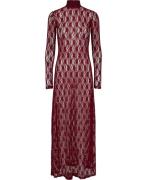 Résumé Solganars Dress Kvinde Burgundy Maxi Kjoler Str L - hos Magasin