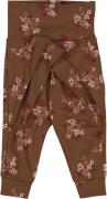 Müsli by Green Cotton Flora Pants Baby Str 92 - Bark/ Cabernet/ Nighti...