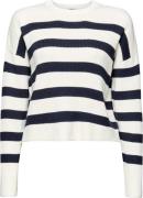 Esprit Striped Boat ne Kvinde Ice 3 Sweaters Str L - hos Magasin