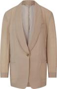 BOSS Jigago2 Kvinde Open Beige Blazere Str 40 - hos Magasin