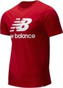 New Balance Essentials Stacked Logo T Shirt S - T-shirts Bomuld hos Ma...