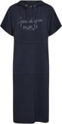 soyaconcept Scbanu 199 Kjole Navy Kvinde 6910 Navy Midi Kjoler Str L -...