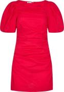 Designers Remix Sandrine Puff Dress Kvinde Scarlet Red Korte Kjoler St...