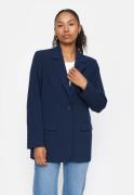 Soft Rebels Srvilja Loose Blazer Kvinde Total Eclipse Blazere Str L - ...