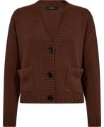 Weekend Max Mara Arad Kvinde Brun Cardigans Str L - hos Magasin