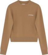 2NDDAY 2ND Lance TT Soft Wool Blend Kvinde Classic Camel Sweaters Str ...