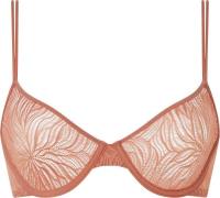 Calvin Klein Unlined Demi Plunge Bh'er Str B 75 - Nylon hos Magasin