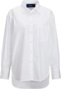 JJXX Jxjamie LS Relaxed Poplin Shirt NOO Kvinde White Langærmede Skjor...