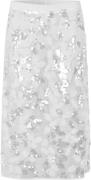 Baum und Pferdgarten Saina Kvinde White Sequin Midi Nederdele Str 40 -...