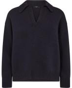 Weekend Max Mara Agre Kvinde Sort Sweaters Str XL - hos Magasin