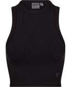 GUESS Edie Tank TOP Kvinde Jet Black A996 Tanktoppe Str XS - hos Magas...