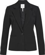 Object Objlisa L/S Button Blazer Noos Kvinde Black Blazere Str 40 - ho...