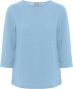 Fransa Frjackie PU 3 Kvinde Ethereal Blue Langærmede T-shirts Str L - ...