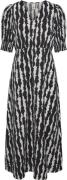 YAS Yaszena 2/4 Long Dress S. Kvinde Sort Maxi Kjoler Str L - hos Maga...