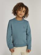 Calvin Klein Mono Mini Badge REG CN Str 8 - North Atlantic Sweatshirts...